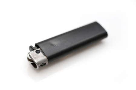 Lighter isolated on white backgroundの写真素材