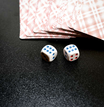 game abstract two dice