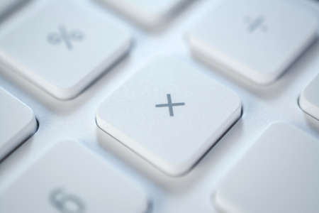 calculator buttons close upの写真素材