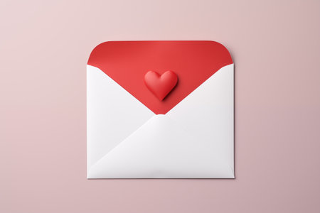 Valentine's Day greeting card - Generative AIの素材
