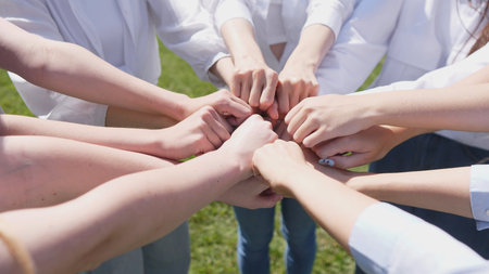 Unity in Action Joining Hands Together in Meaningful and Collaborative Engagement