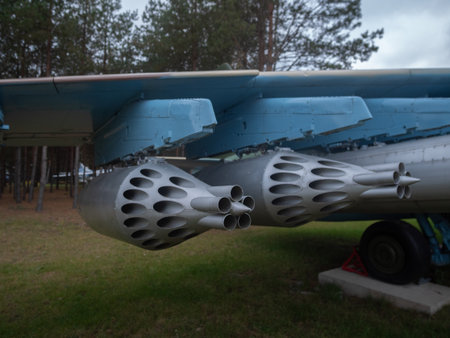 closeup of vintage aircraft components in detail, closeup view of aged aircraft hardware against...