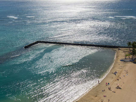 Waikiki Jettyの写真素材
