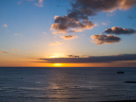 Waikiki Sunsetの写真素材