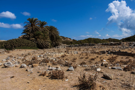 Exotic beaches - Itanos, Crete, Greeceのeditorial素材