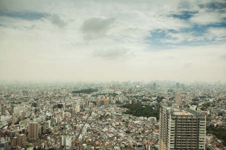 Tokyo Aerial View at daytime. High quality photoのeditorial素材