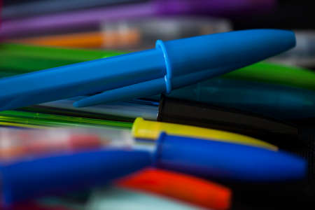 Black automatic pencil still detail - high quality photoの写真素材
