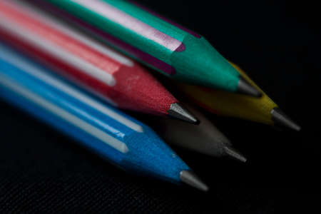 Black automatic pencil still detail - high quality photoの写真素材