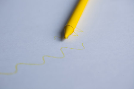 Blue plastic ballpoint pen . high quality photoの写真素材