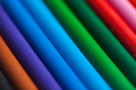 Blue plastic ballpoint pen . high quality photoの写真素材