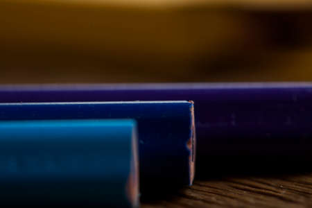Black automatic pencil still detail and eraser - high quality photo