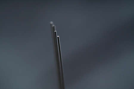 Black automatic pencil still detail and eraser - high quality photoの写真素材
