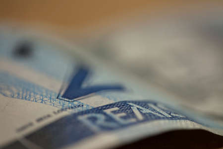 2 reais brazil real money currency reais