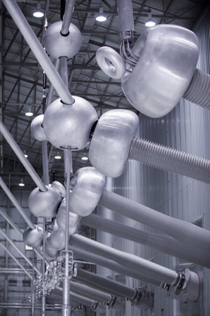 Modern Energy Industrial Plant. high quality photoの写真素材