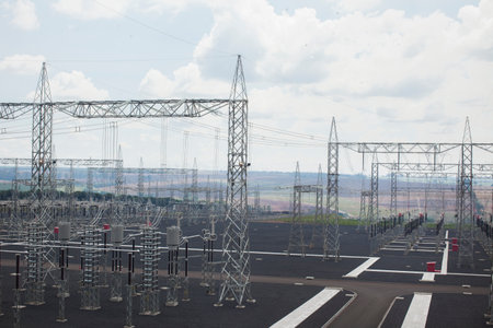 Modern Energy Industrial Plant. high quality photo