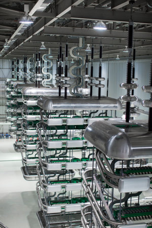 Modern Energy Industrial Plant. high quality photoの写真素材