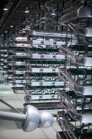 Modern Energy Industrial Plant. high quality photoの写真素材
