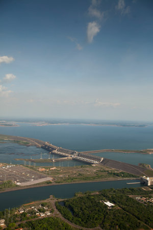 hydroelectric energy power plant water . high quality photoの写真素材