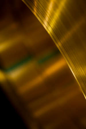 COPPER FACTORY. CLOSE UP, DETAIL OF COPPER High quality photoの写真素材