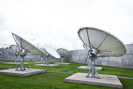 Satellite Antennasの写真素材