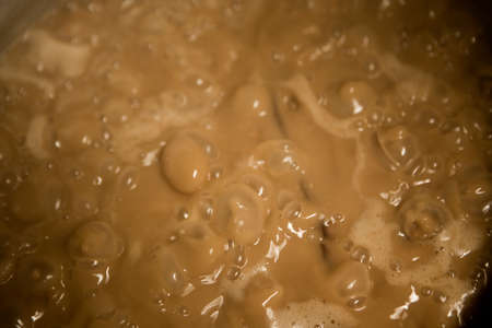 Typical Brazilian dish - rice and beans. Made with black beans. Food background. high quality photoの写真素材