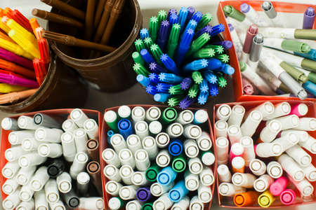 concept of early childhood development. children's toys and tools made of wood. educational toys. high quality photoの写真素材