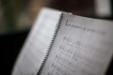 image of music class key. children learning music. musical notes. high quality photo