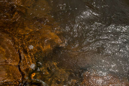Amazingly beautiful waterfall and body for water in central Brazil. high quality photoの写真素材