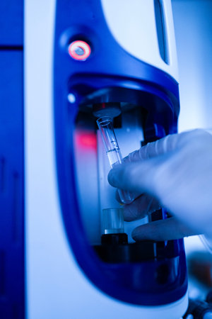 Production line pharmaceutical industry. Manufacturing of drugs and medications, pharmaceuticals....