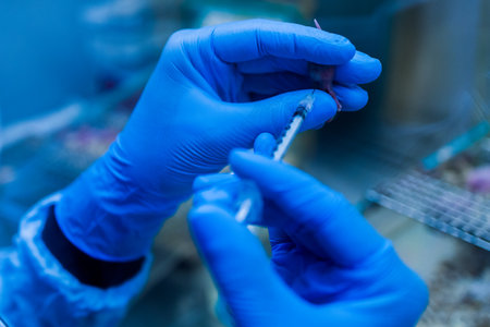 Production line pharmaceutical industry. Manufacturing of drugs and medications, pharmaceuticals....