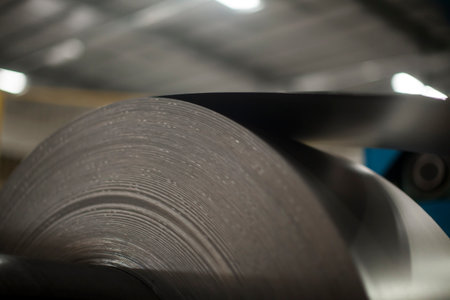 Factory constructions, industry technology, interior manufacturing, production lineの写真素材