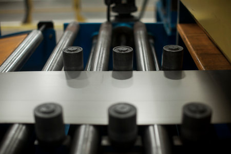 Factory constructions, industry technology, interior manufacturing, production line