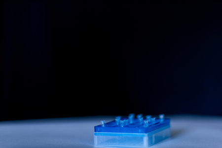 Production line pharmaceutical industry. Manufacturing of drugs and medications, pharmaceuticals.の写真素材