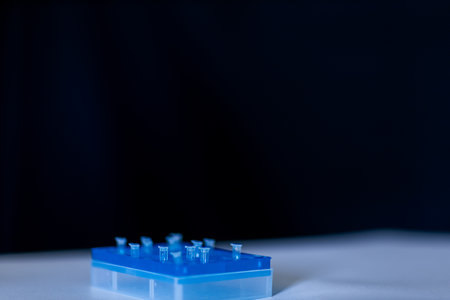 Production line pharmaceutical industry. Manufacturing of drugs and medications, pharmaceuticals.の写真素材