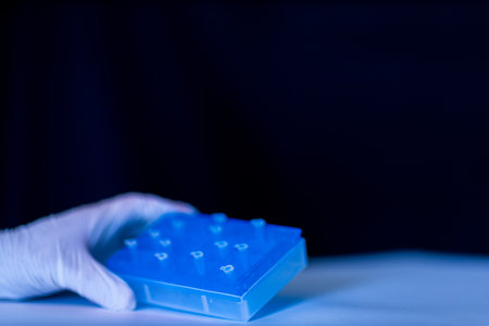 Production line pharmaceutical industry. Manufacturing of drugs and medications, pharmaceuticals.