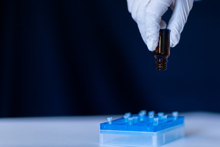 Production line pharmaceutical industry. Manufacturing of drugs and medications, pharmaceuticals.の写真素材