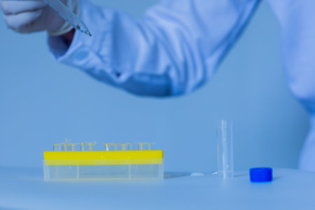 Production line pharmaceutical industry. Manufacturing of drugs and medications, pharmaceuticals.の写真素材