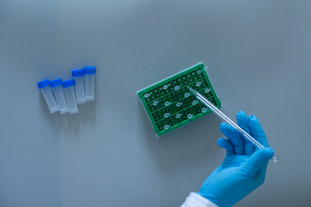 Production line pharmaceutical industry. Manufacturing of drugs and medications, pharmaceuticals.の写真素材