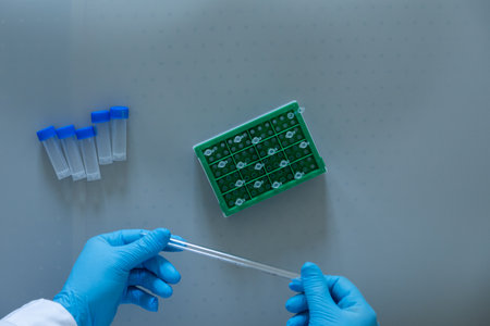 Production line pharmaceutical industry. Manufacturing of drugs and medications, pharmaceuticals.