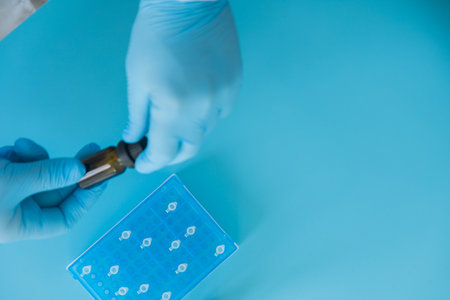 Production line pharmaceutical industry. Manufacturing of drugs and medications, pharmaceuticals....