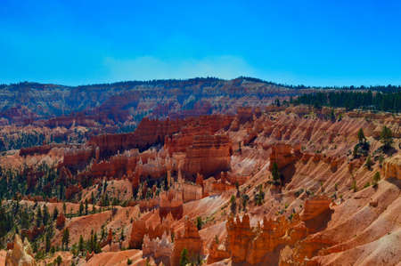 View at Bryce canyon national parkの写真素材
