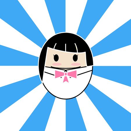 uniform cartoon のイラスト素材