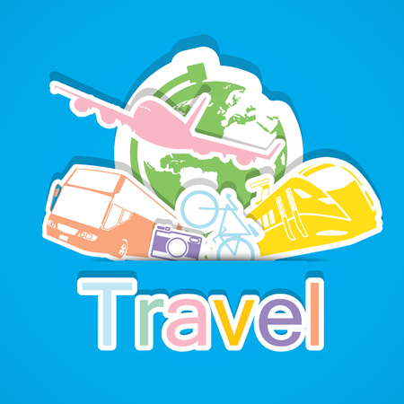 transport for travelのイラスト素材