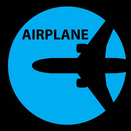 Airport Signs and symbolのイラスト素材