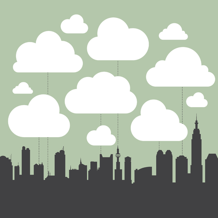 pollution industry and ecologyのイラスト素材