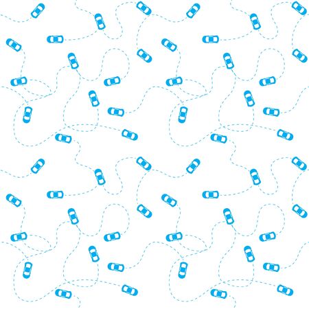 car background, card print, seamless.のイラスト素材