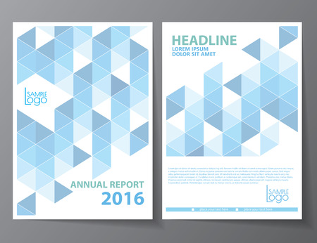 Abstract Minutes design template layoutのイラスト素材