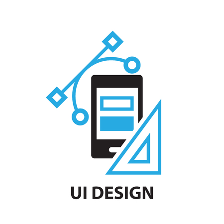 ui design,icon and symbolのイラスト素材