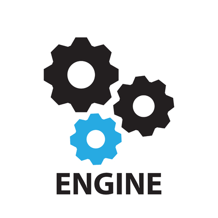 gear Engine ,icon and symbolのイラスト素材