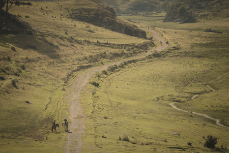 Cusco Region Outskirts Area around the Cityの写真素材